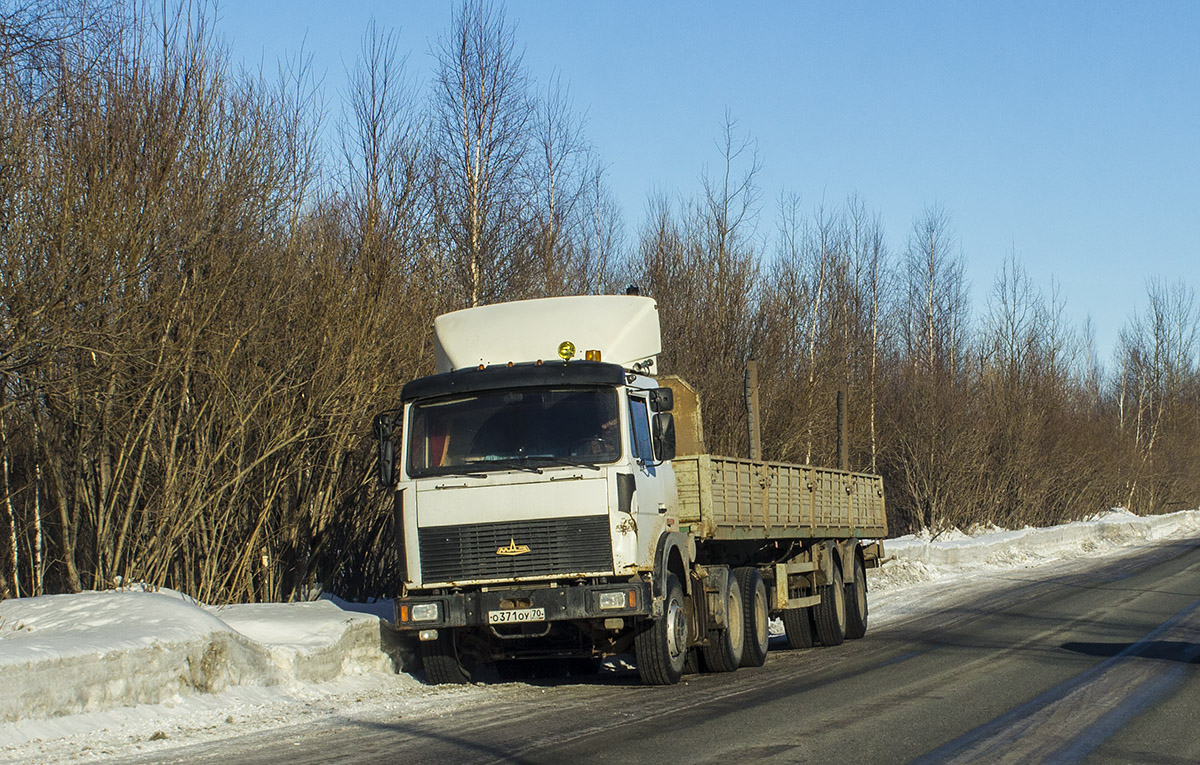 Томская область, № О 371 ОУ 70 — МАЗ-6422A5