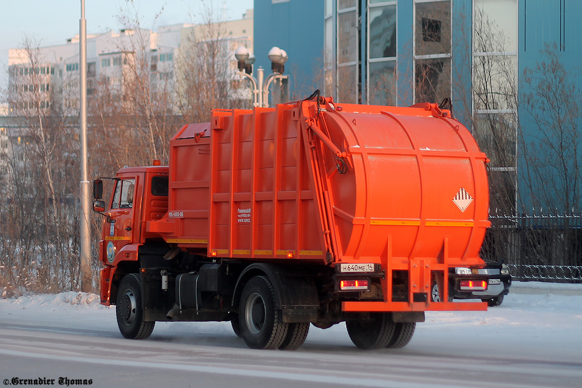 Саха (Якутия), № Н 640 МЕ 14 — КамАЗ-53605-A5(48)