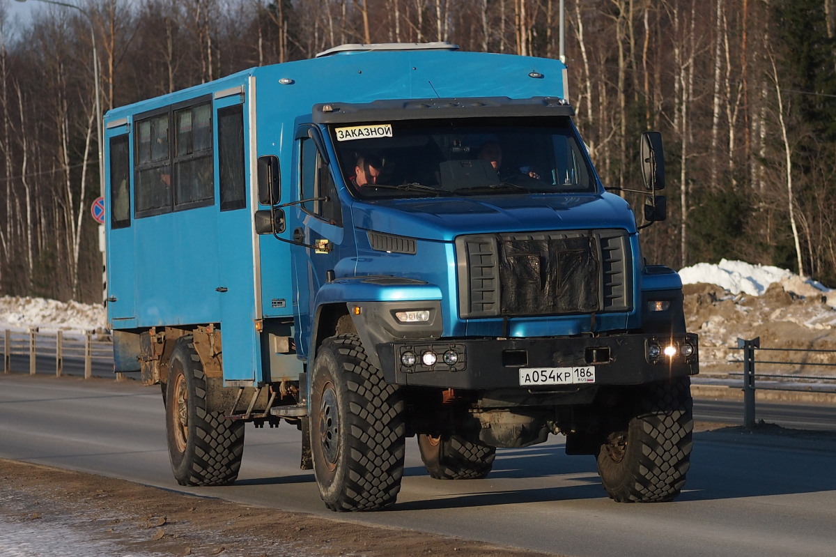 Ханты-Мансийский автоном.округ, № А 054 КР 186 — Урал NEXT 32552-71