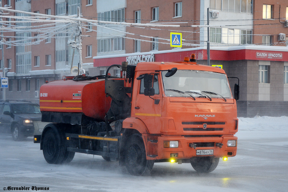 Саха (Якутия), № М 876 КУ 14 — КамАЗ-43253-R4(28)