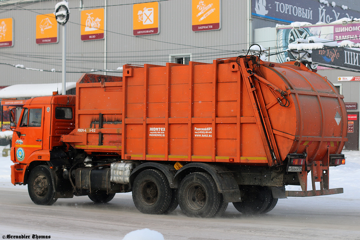 Саха (Якутия), № У 566 КН 154 — КамАЗ-65115-A4(23)