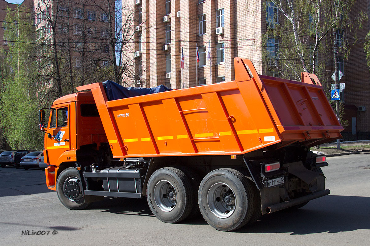 Удмуртия, № С 111 МС 18 — КамАЗ-65115-L4(19)