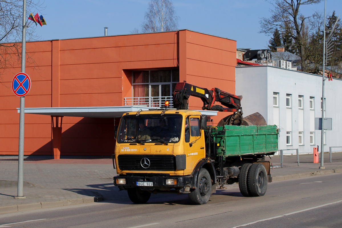 Литва, № BGE 922 — Mercedes-Benz NG 1622