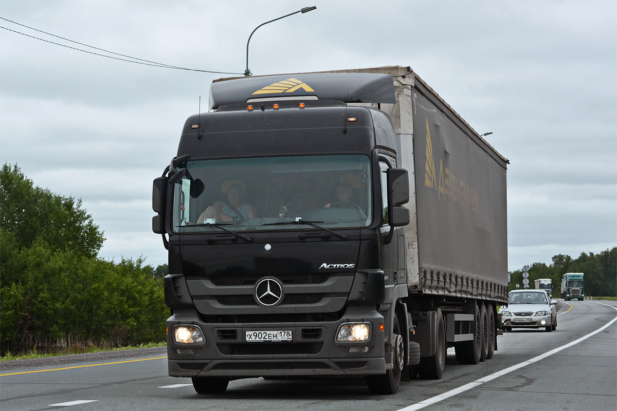 Санкт-Петербург, № Х 902 ЕН 178 — Mercedes-Benz Actros ('2009) 1844