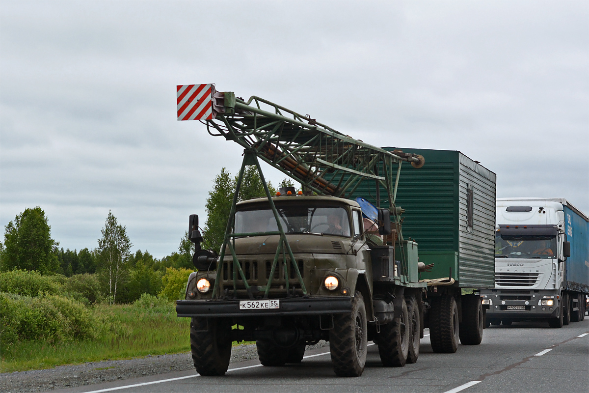 Омская область, № К 562 КЕ 55 — ЗИЛ-131 (общая модель)