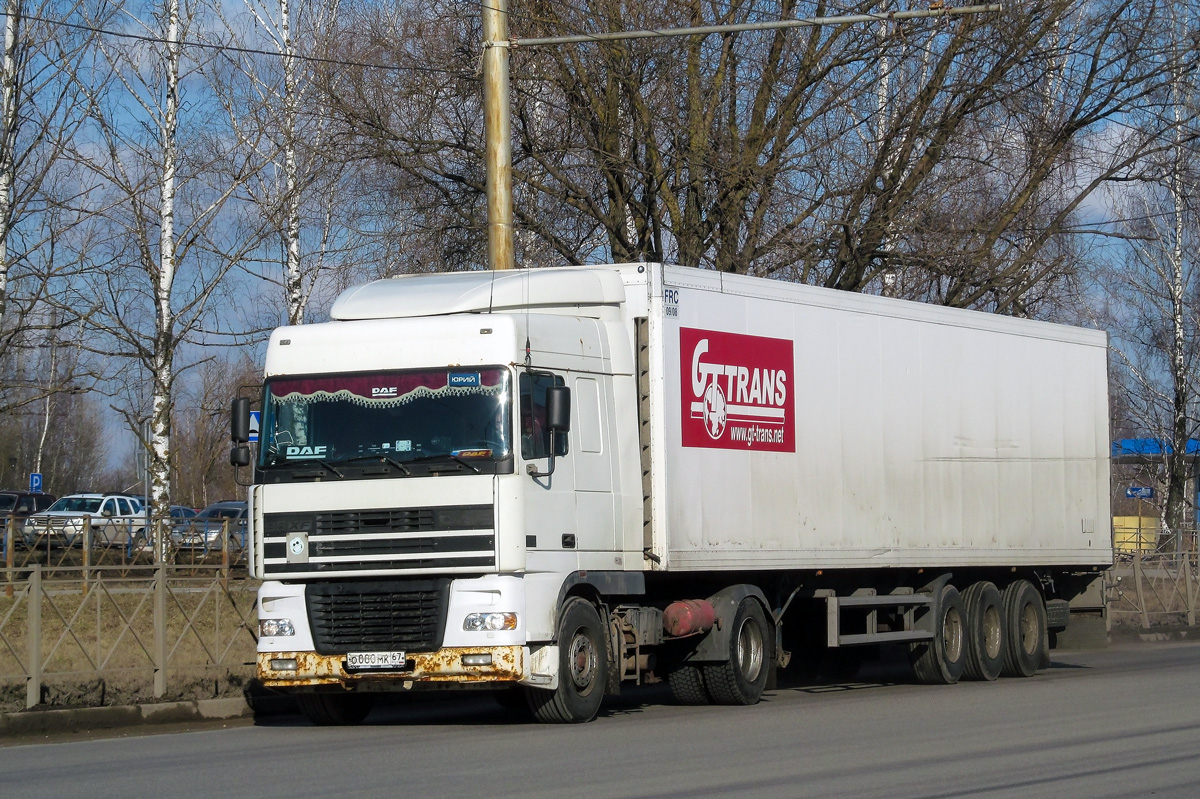 Смоленская область, № О 080 МК 67 — DAF XF95 FT