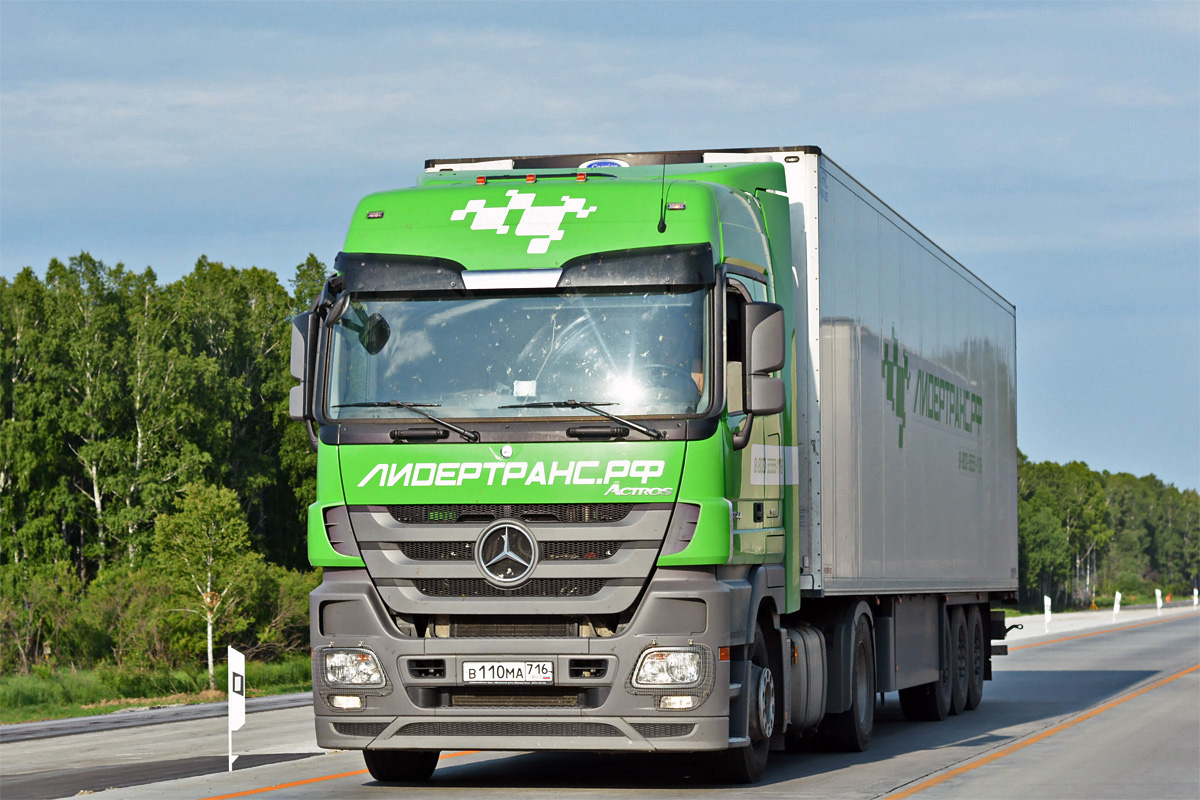 Татарстан, № В 110 МА 716 — Mercedes-Benz Actros '09 1844 [Z9M]