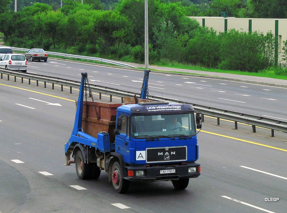 Минск, № АН 1793-5 — MAN M90 (общая модель)