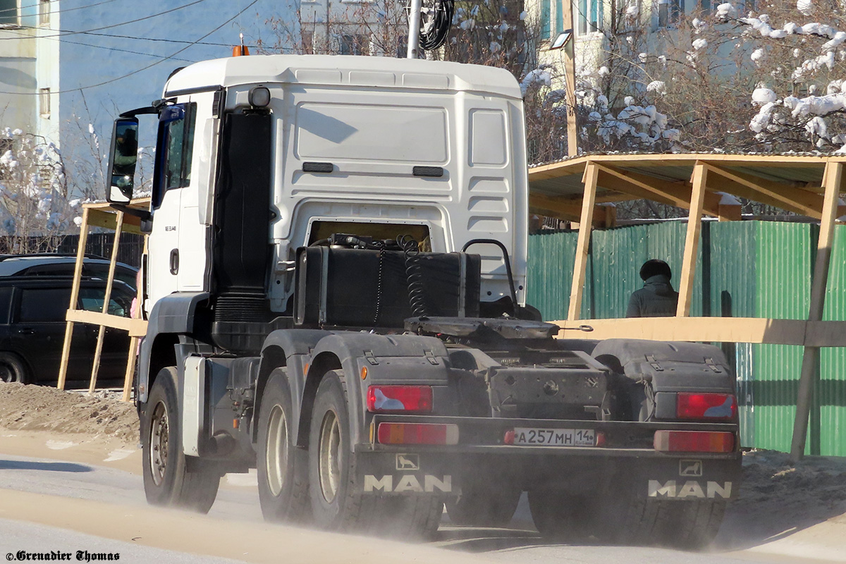 Саха (Якутия), № А 257 МН 14 — MAN TGS (общая модель)