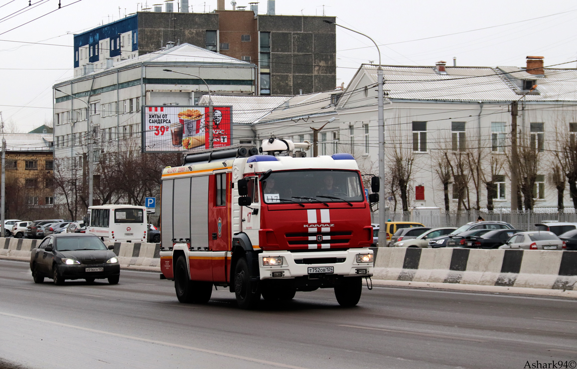 Красноярский край, № Т 752 ОВ 124 — КамАЗ-5387-RR(76) [538705]