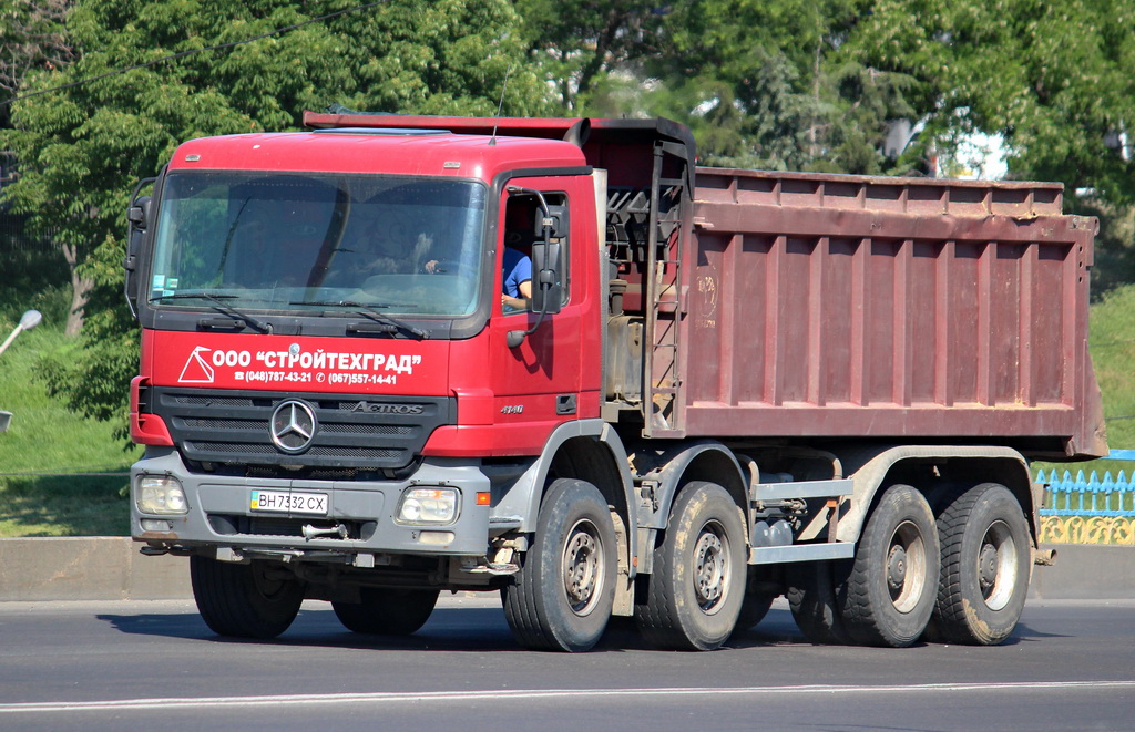 Одесская область, № ВН 7332 СХ — Mercedes-Benz Actros ('2003) 4140