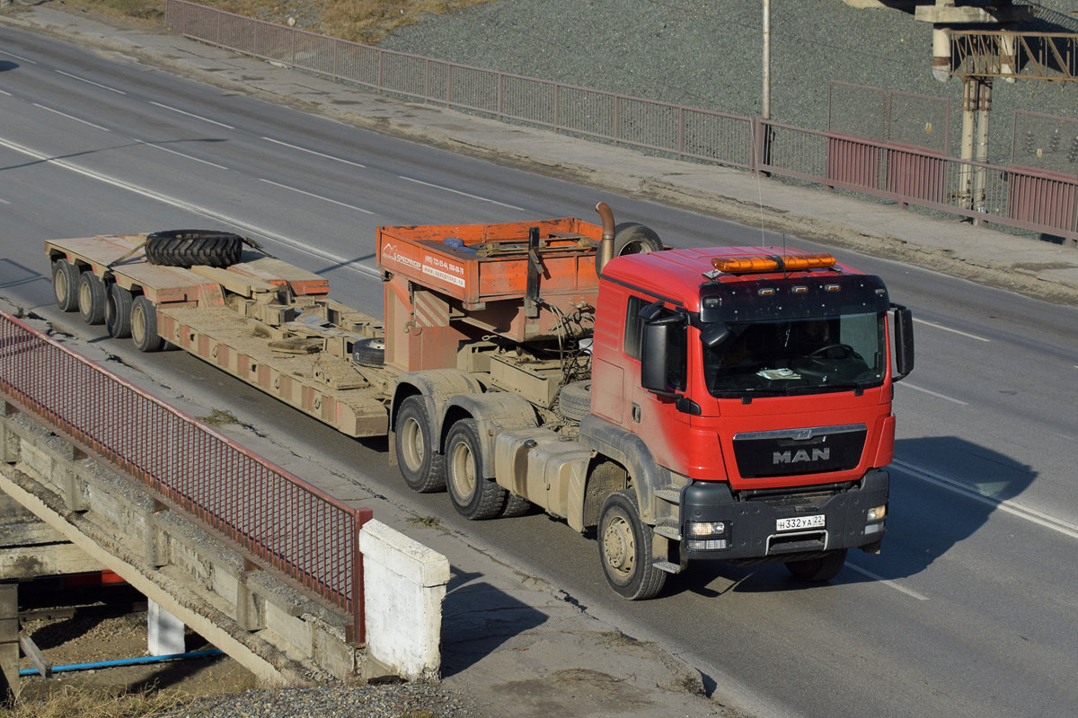 Алтайский край, № Н 332 УА 22 — MAN TGS 33.480