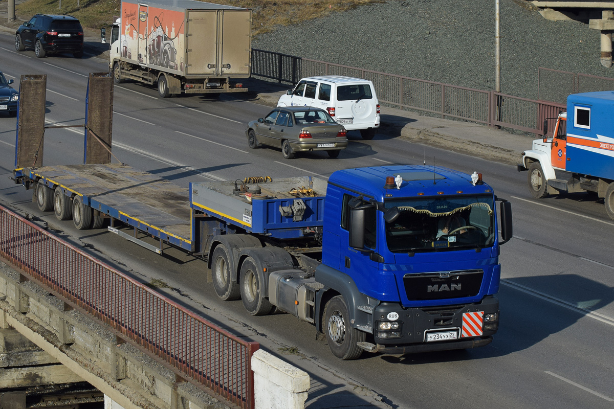 Алтайский край, № У 234 УХ 22 — MAN TGS 33.440