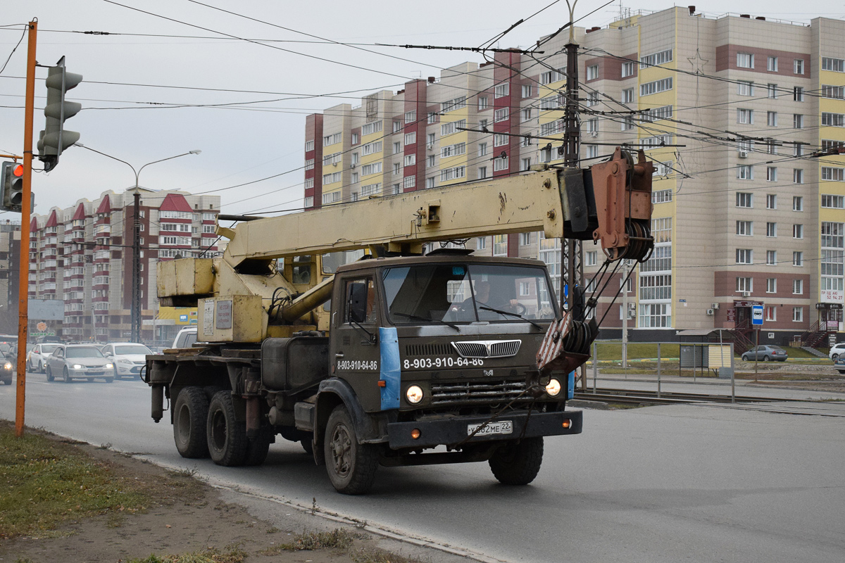 Алтайский край, № У 082 МЕ 22 — КамАЗ-53213