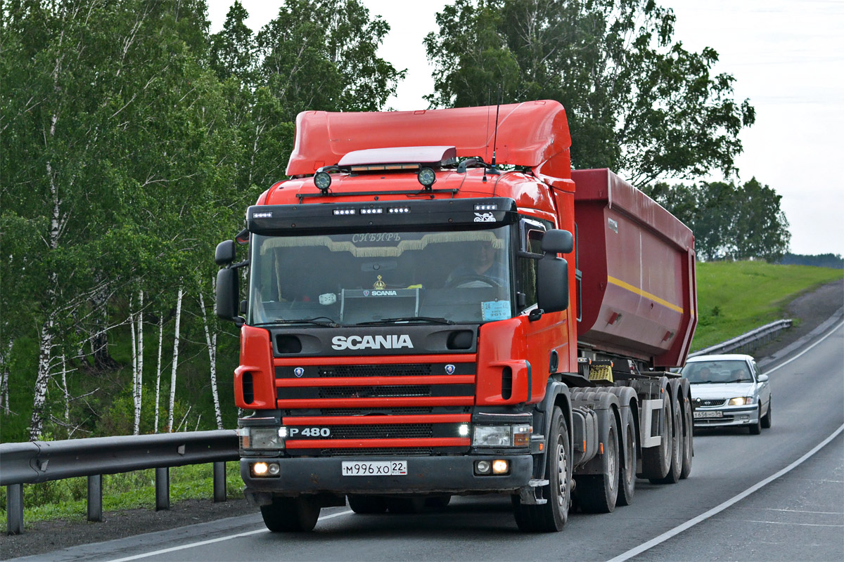 Алтайский край, № М 996 ХО 22 — Scania ('2004) P340