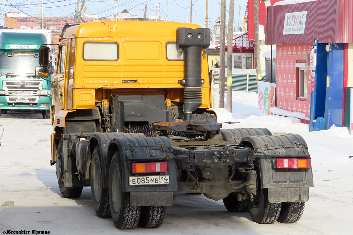 Саха (Якутия), № Е 085 МВ 14 — КамАЗ-65116-A4(23)