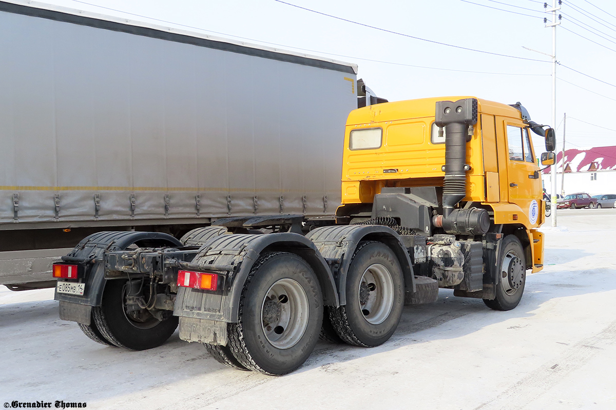 Саха (Якутия), № Е 085 МВ 14 — КамАЗ-65116-A4(23)