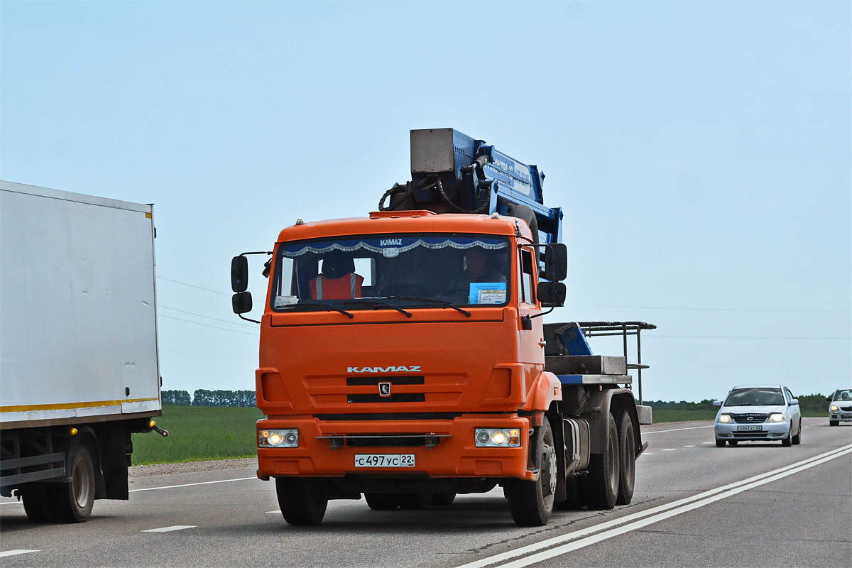 Алтайский край, № С 497 УС 22 — КамАЗ-65115-D3(97)