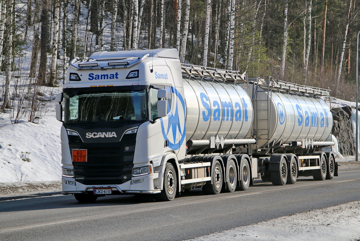 Финляндия, № 14284 — Scania ('2016) R650