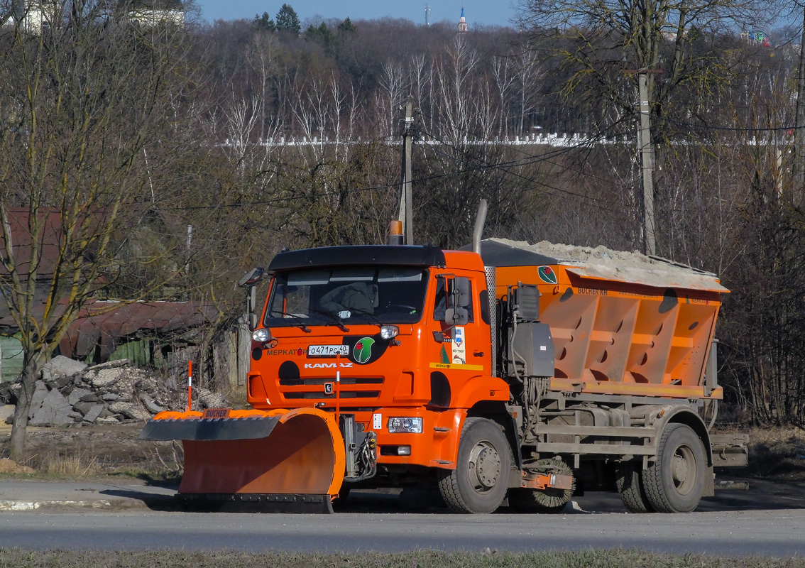 Калужская область, № О 471 РС 40 — КамАЗ-53605-A5(48)