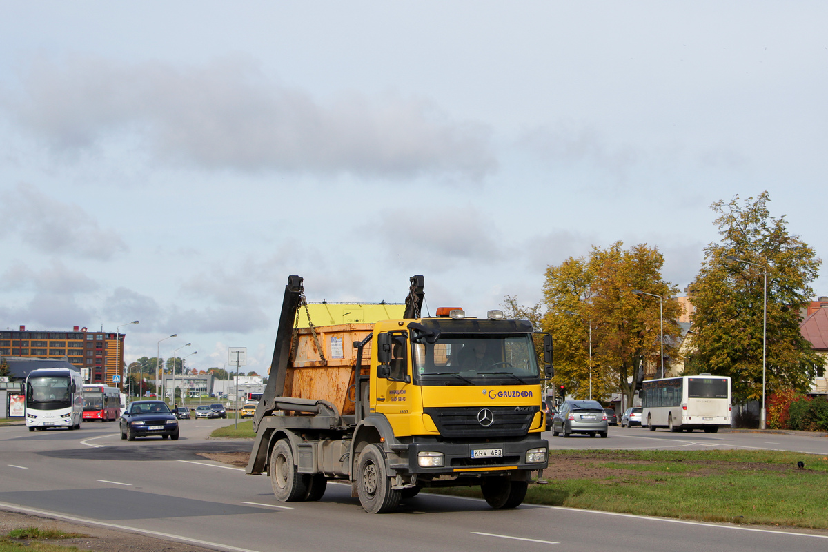 Литва, № KRV 483 — Mercedes-Benz Axor 1833