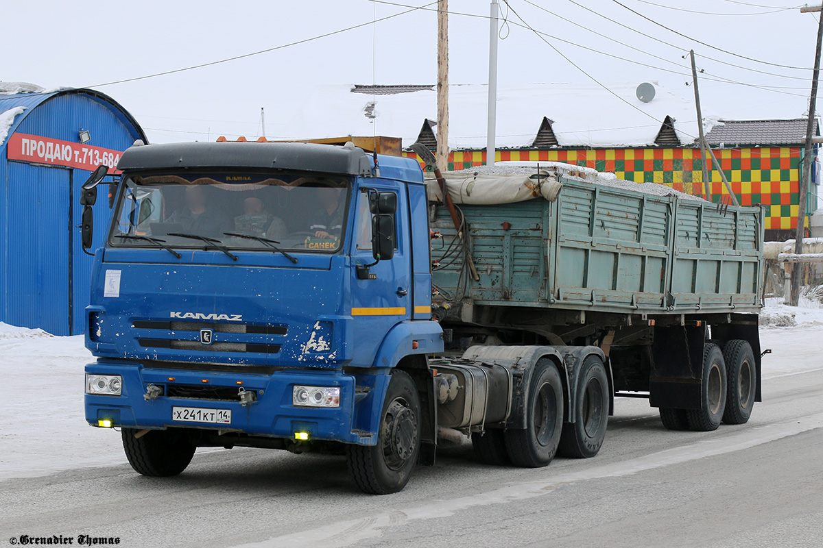 Саха (Якутия), № Х 241 КТ 14 — КамАЗ-65116-A4(23)