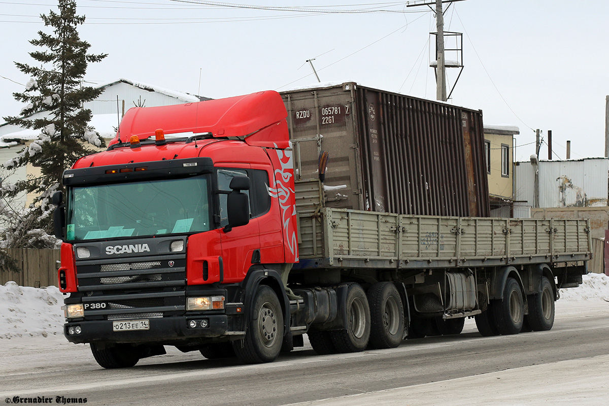 Саха (Якутия), № О 213 ЕЕ 14 — Scania ('1996) P380