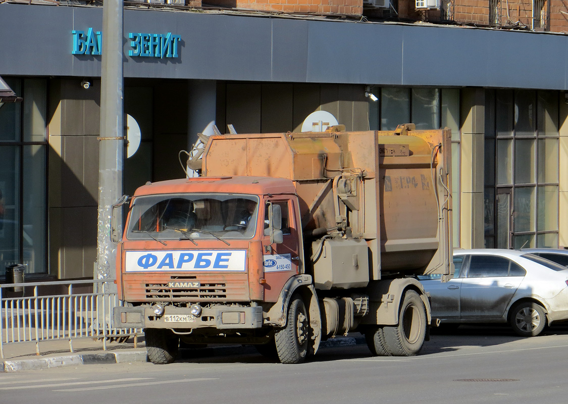 Нижегородская область, № В 112 КМ 152 — КамАЗ-43255-A3(96)