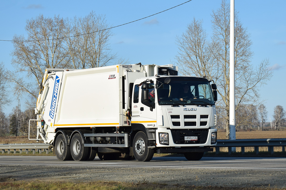 Алтайский край, № Х 850 ХТ 22 — Isuzu Giga CYZ