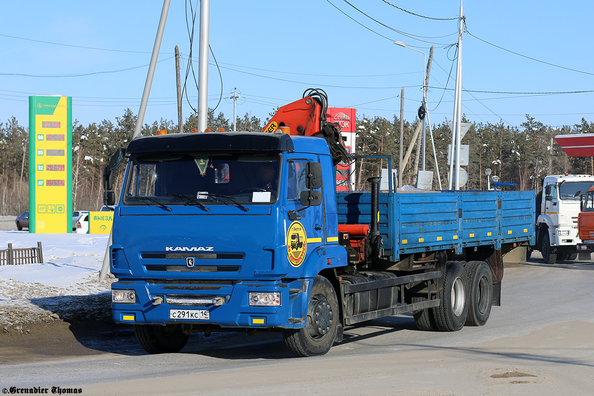Саха (Якутия), № С 291 КС 14 — КамАЗ-65117-N3(78)