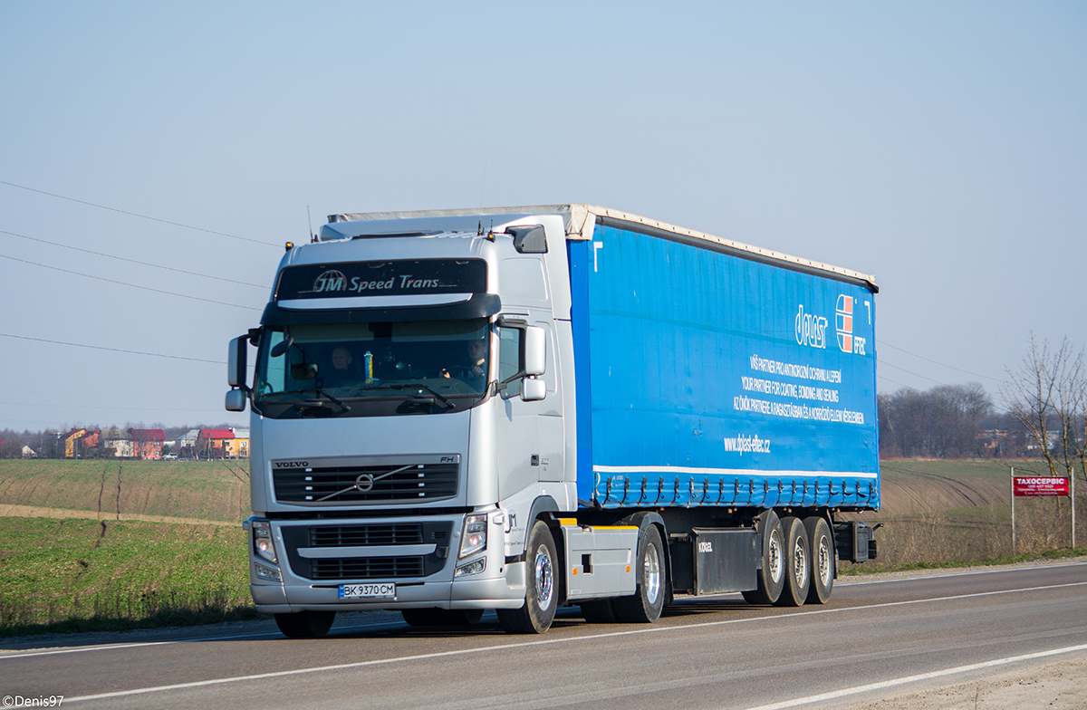 Ровненская область, № ВК 9370 СМ — Volvo ('2008) FH.500