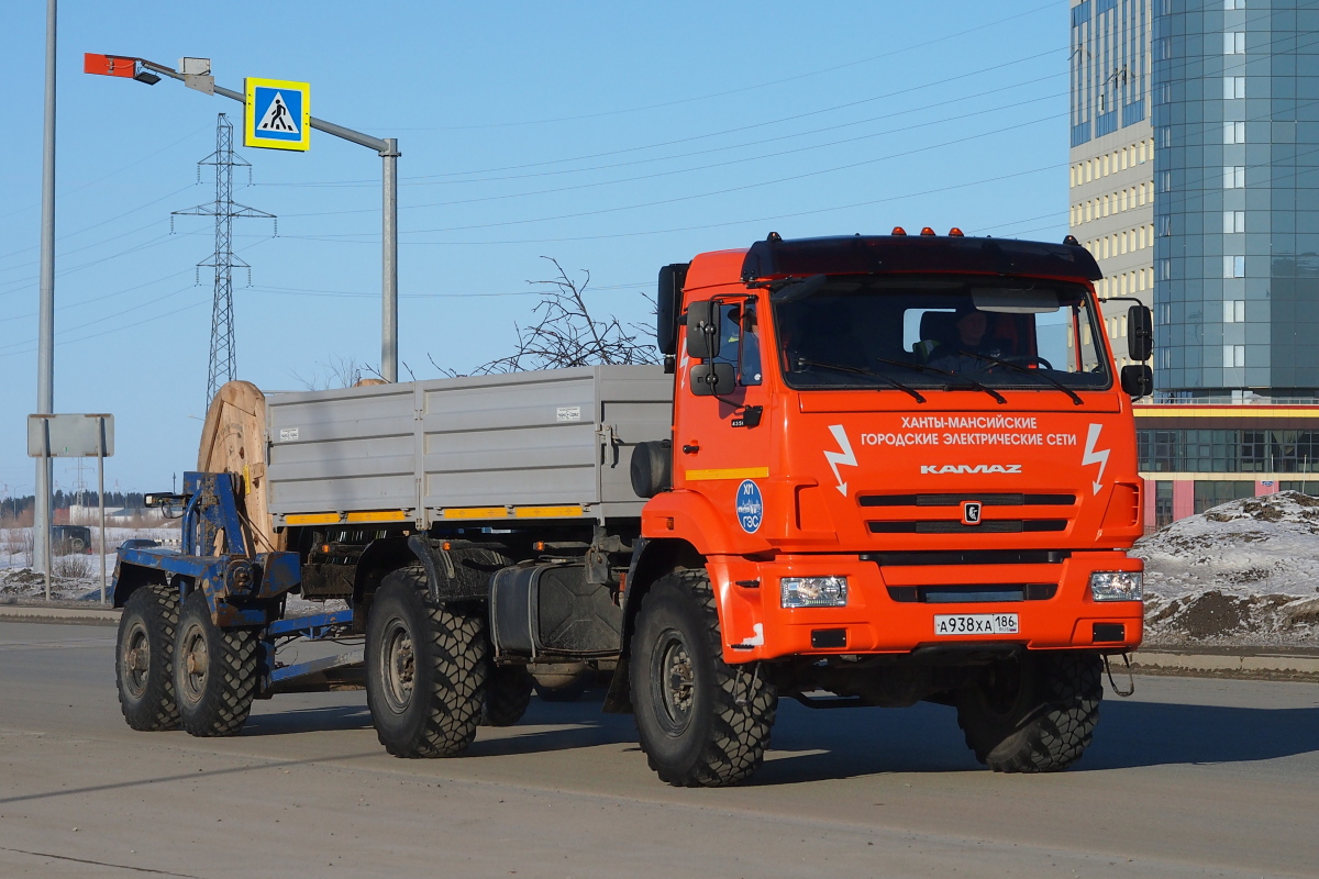 Ханты-Мансийский автоном.округ, № А 938 ХА 186 — КамАЗ-43502-D5(66)