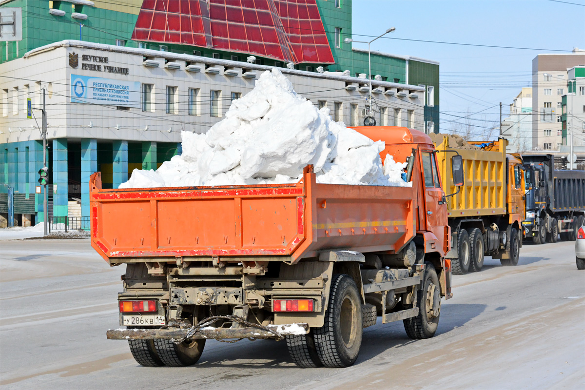 Саха (Якутия), № У 286 КВ 14 — КамАЗ-43255-H3(99)