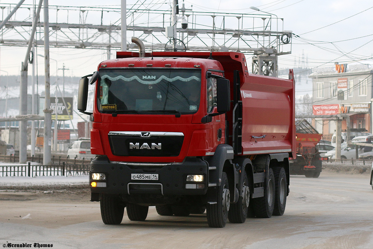 Саха (Якутия), № О 485 МЕ 14 — MAN TGS 41.440