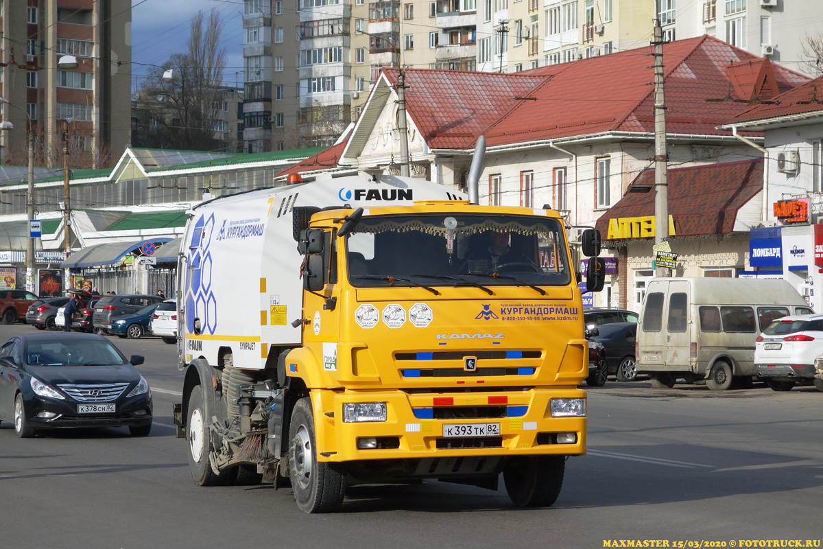 Крым, № К 393 ТК 82 — КамАЗ-53605-A5(48)