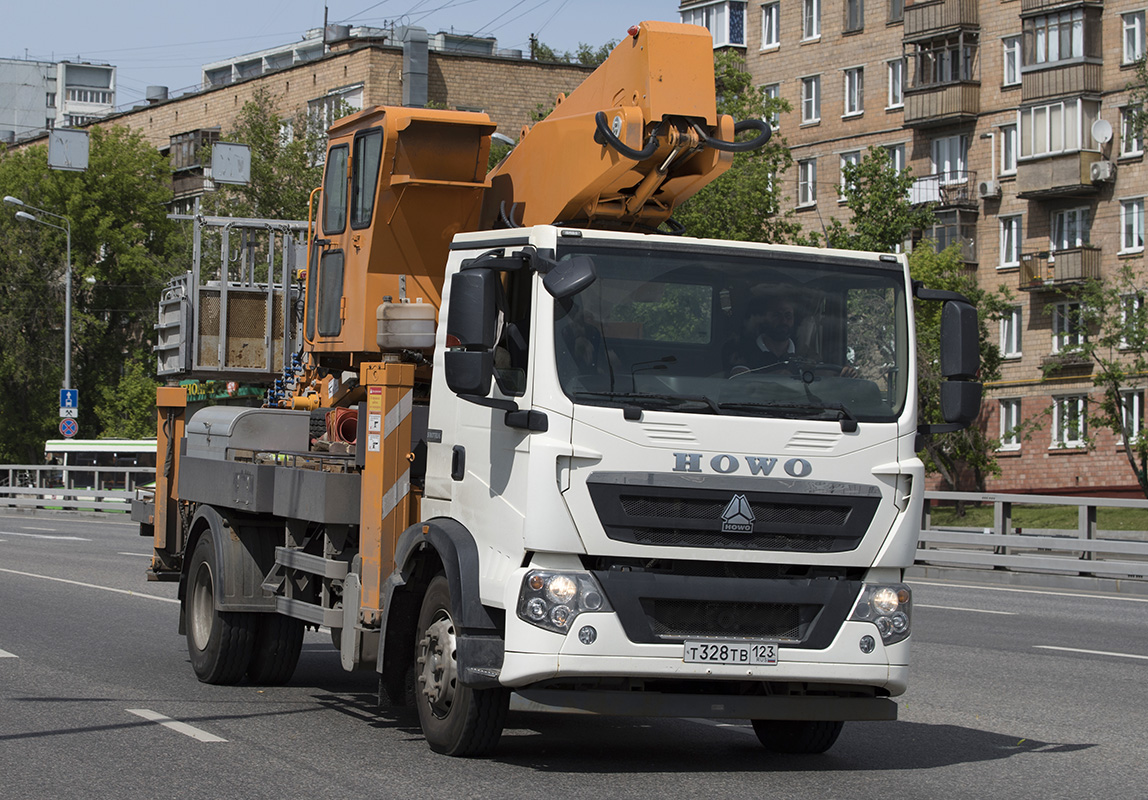Москва, № Т 328 ТВ 123 — Howo T5G ZZ1167