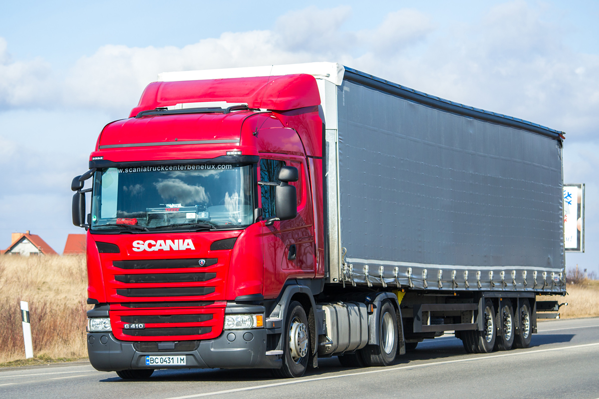 Львовская область, № ВС 0431 ІМ — Scania ('2013) G410