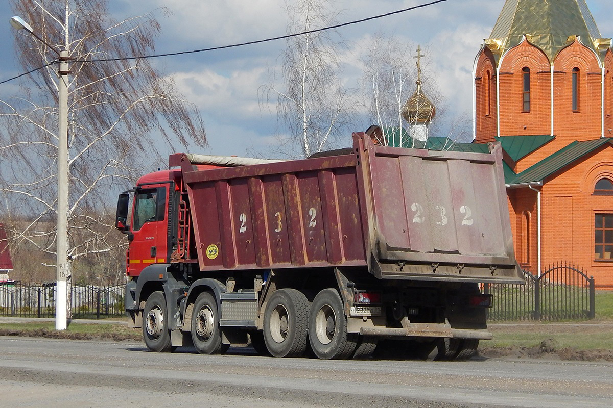 Белгородская область, № Н 232 ЕО 31 — MAN TGS 41.390