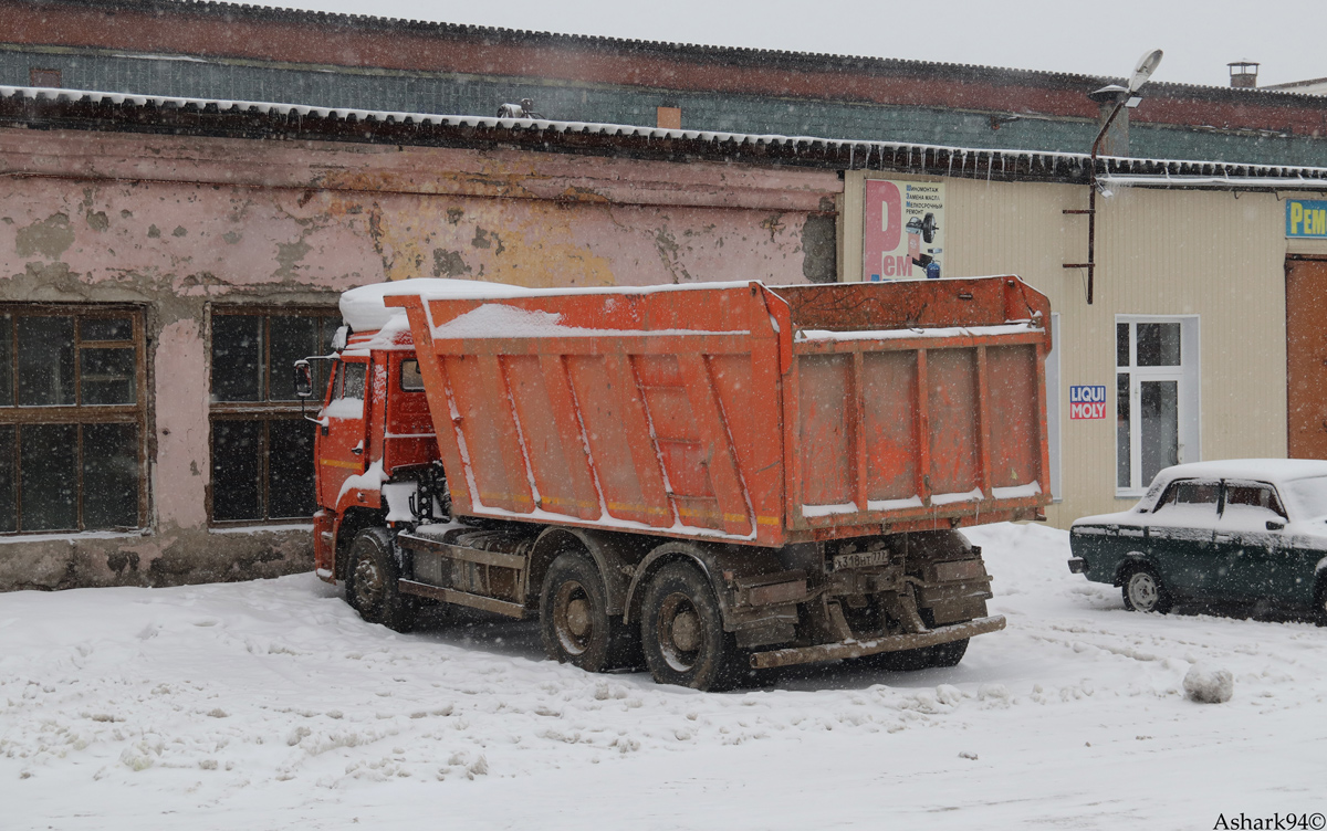 Красноярский край, № Х 318 НТ 777 — КамАЗ-6520-73