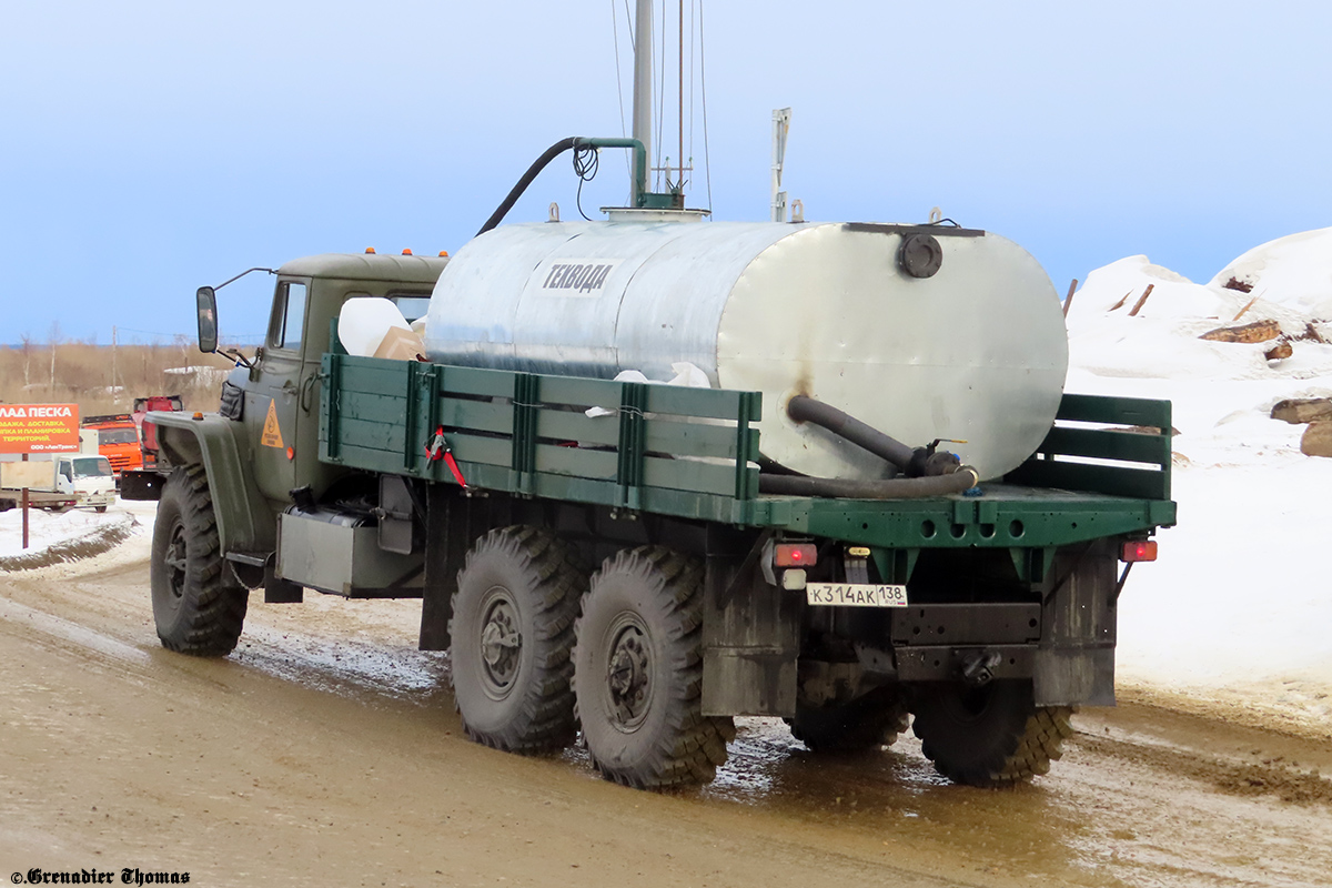 Саха (Якутия), № К 314 АК 138 — Урал-4320 / 5557 (общая модель)