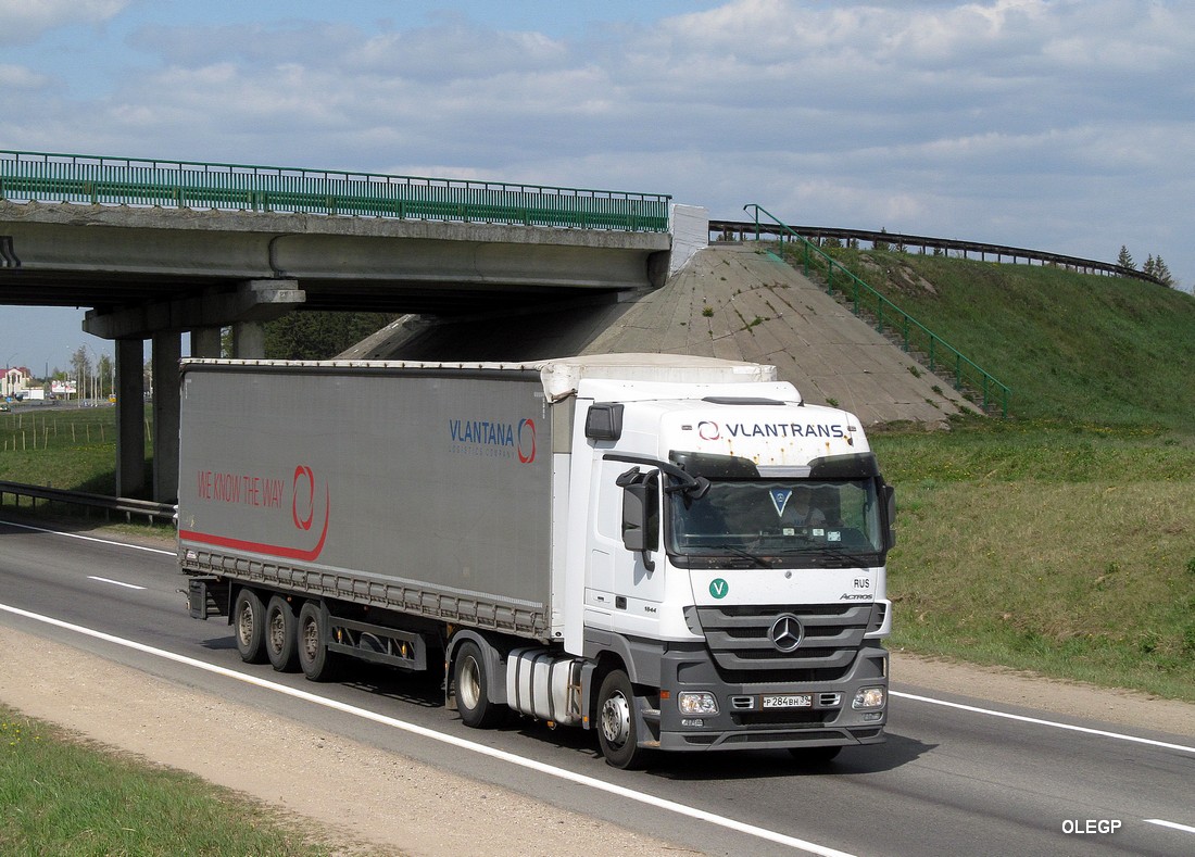 Калининградская область, № Р 284 ВН 39 — Mercedes-Benz Actros ('2009) 1844