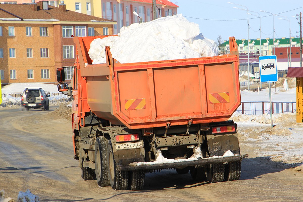 Ненецкий автономный округ, № А 125 ВС 83 — КамАЗ-65115-L4(19)