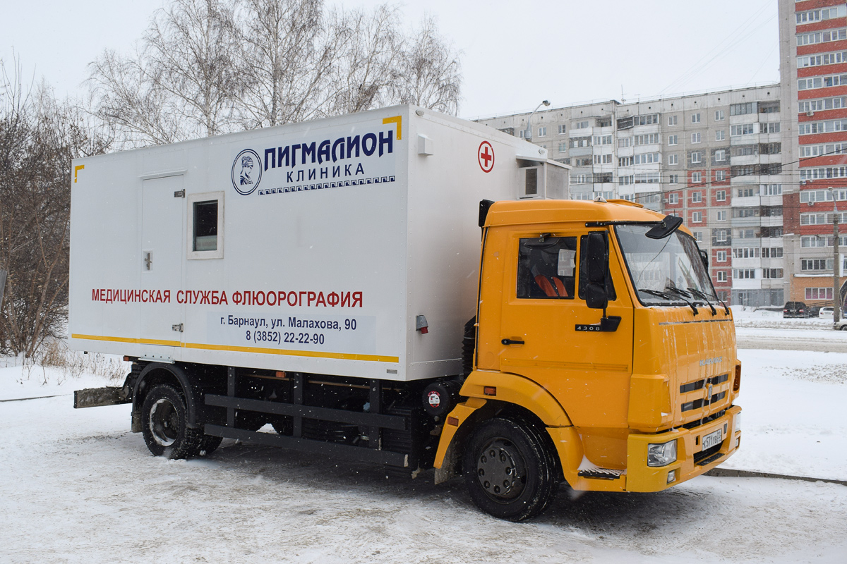 Алтайский край, № К 571 УВ 22 — КамАЗ-4308-C4(25)