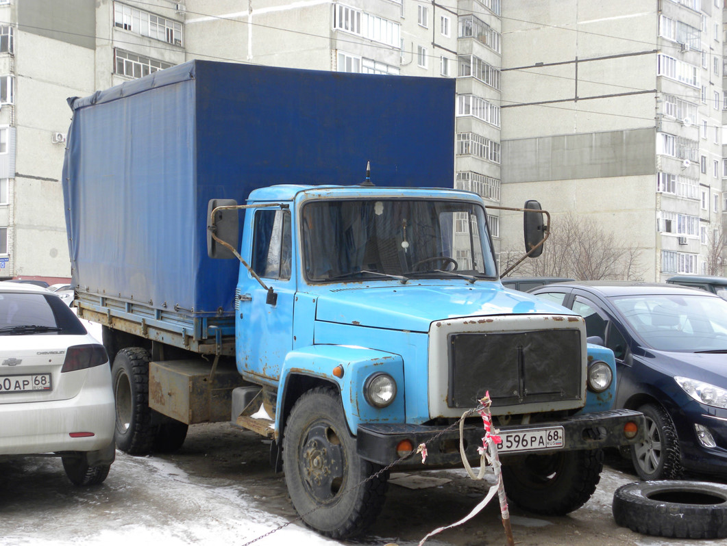 Тамбовская область, № В 596 РА 68 — ГАЗ-33073