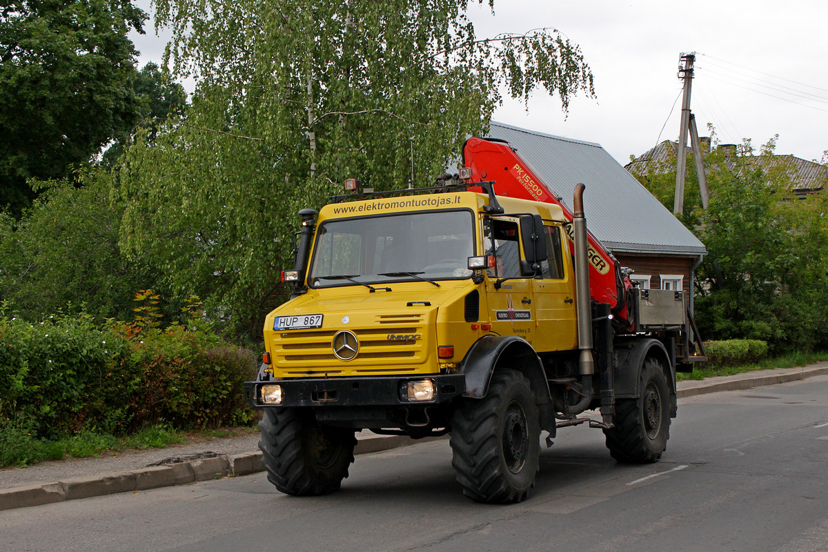 Литва, № HUP 867 — Mercedes-Benz Unimog U5000