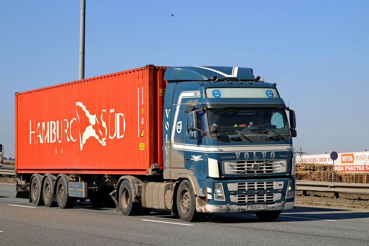 Владимирская область, № Т 806 НР 33 — Volvo ('2002) FH12.420