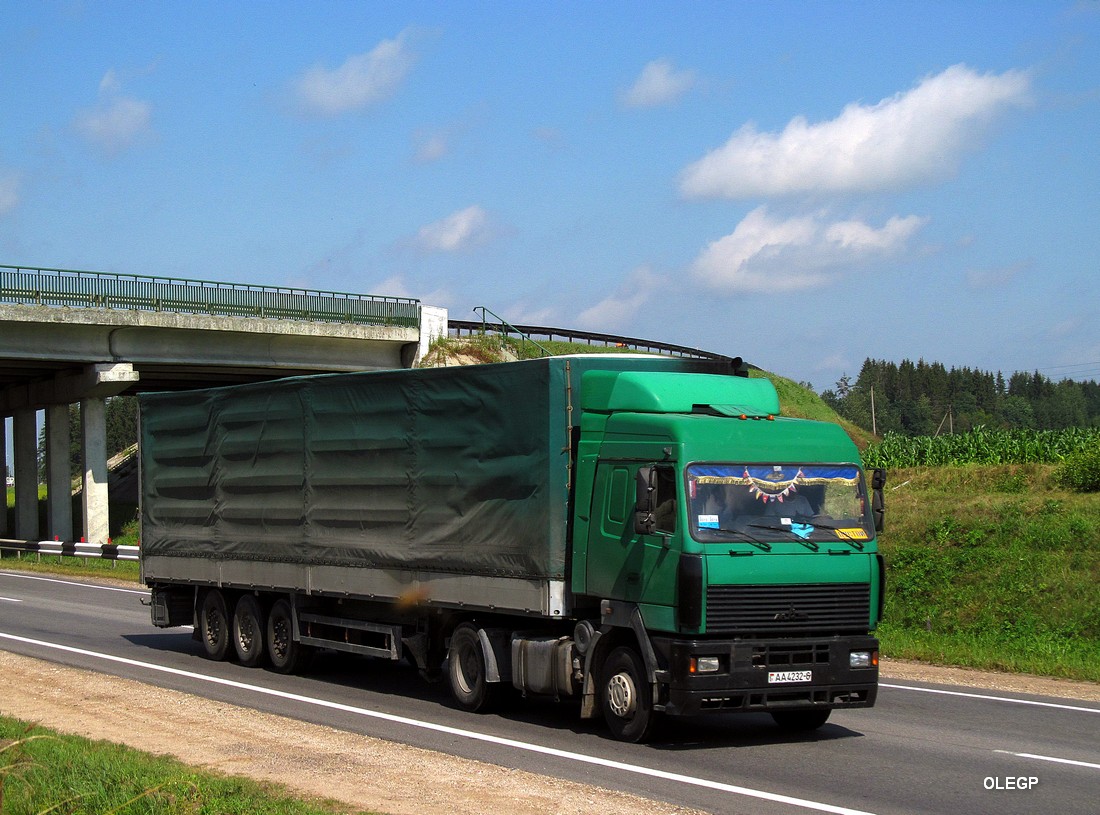 Могилёвская область, № АА 4232-6 — МАЗ-5440 (общая модель)