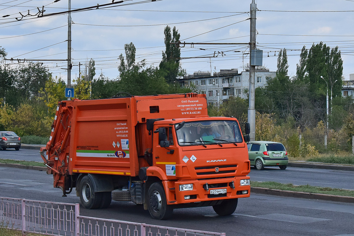 Волгоградская область, № Е 274 МУ 134 — КамАЗ-53605-A5(48)