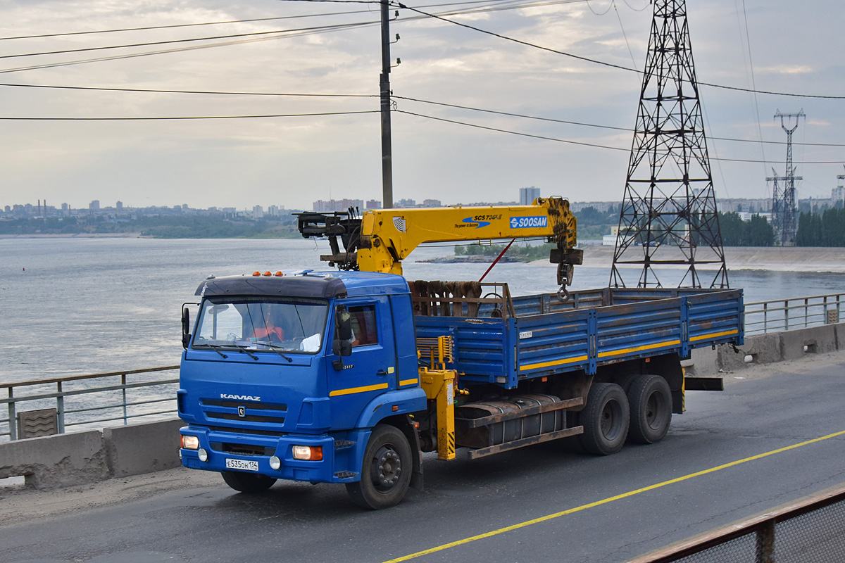 Волгоградская область, № Е 535 ОН 134 — КамАЗ-65117-N3(78)