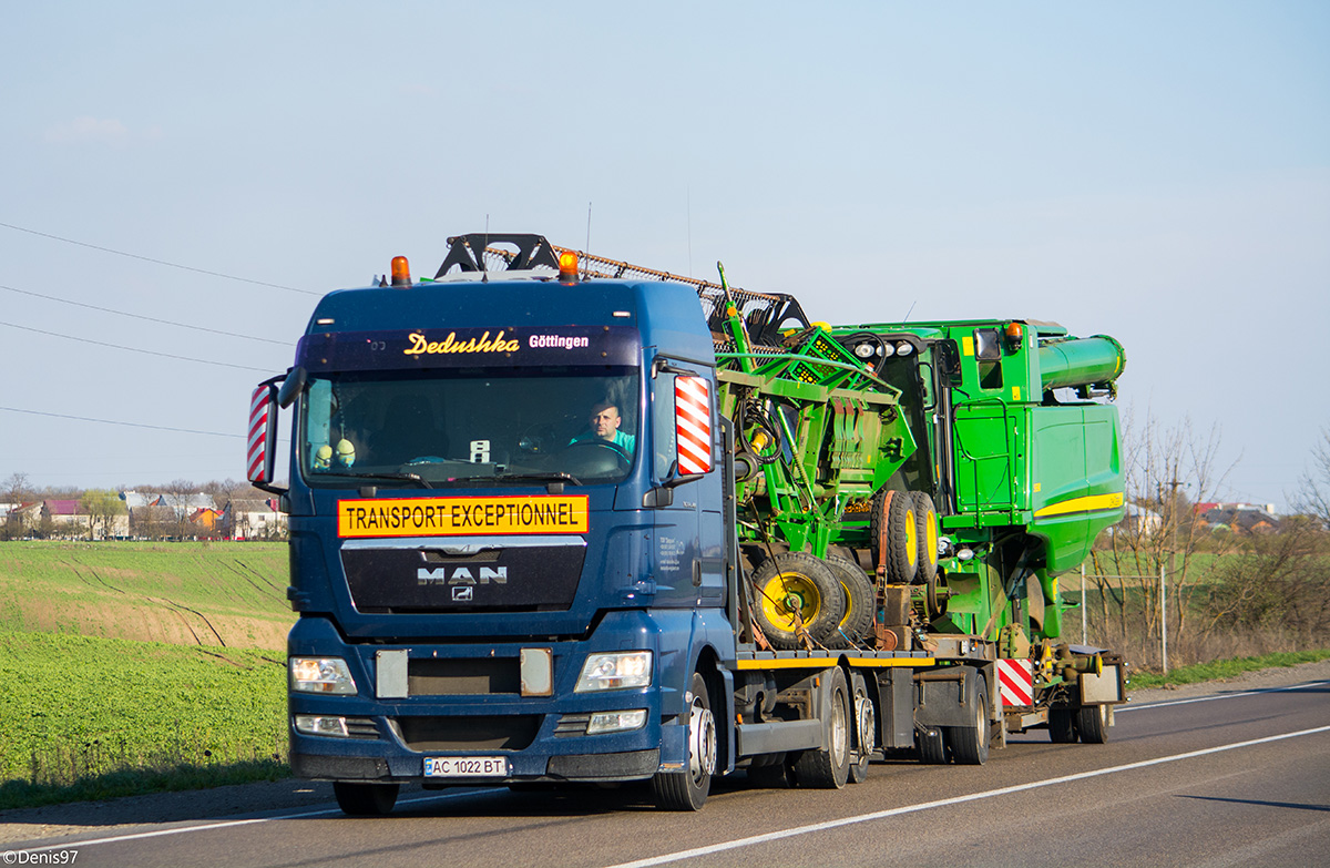 Волынская область, № АС 1022 ВТ — MAN TGX ('2007) 26.400